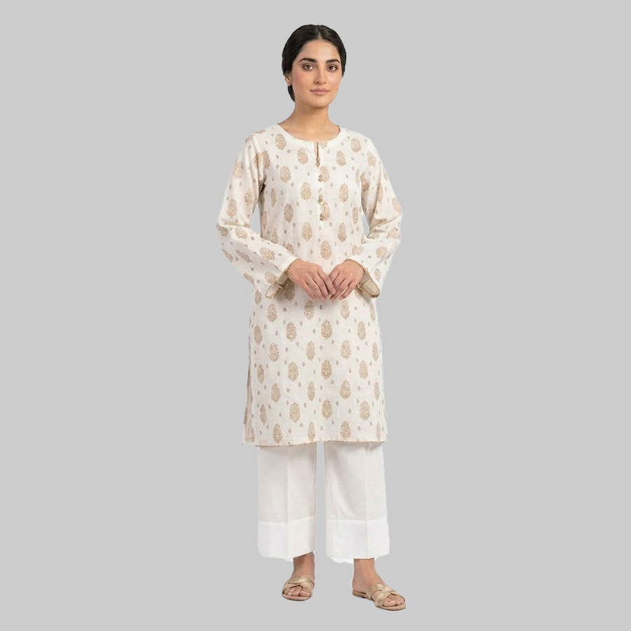 Vol 10 - 2-Piece Printed Cotton Lawn Suit - Image 1
