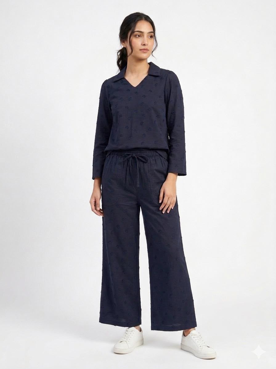 Azure Navy Co-ord Set - Image 1