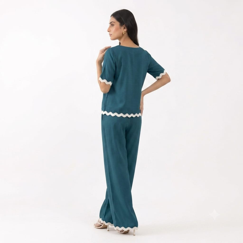 Sahara Zinc Co-ord Set - Back View