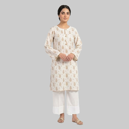 Vol 10 - 2-Piece Printed Cotton Lawn Suit - Image 1