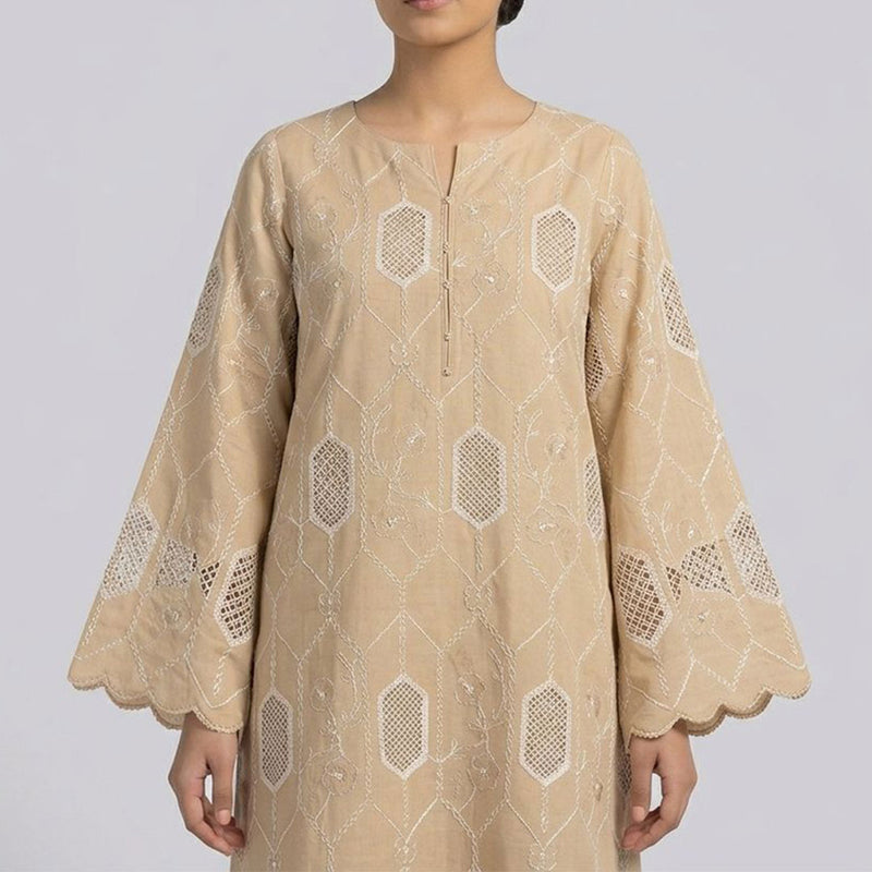 Vol 02 - 3-Piece Embroidery Cotton Suit - Image 2