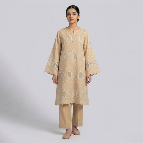 Vol 02 - 3-Piece Embroidery Cotton Suit - Image 1