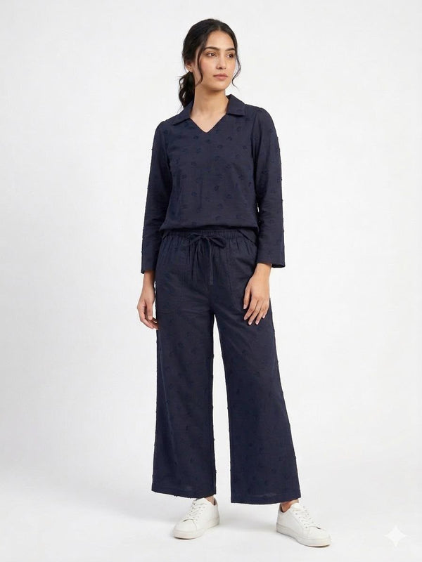 Azure Navy Co-ord Set - Image 1