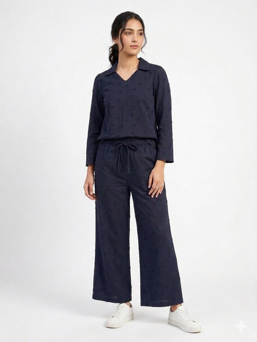 Azure Navy Co-ord Set - Image 1