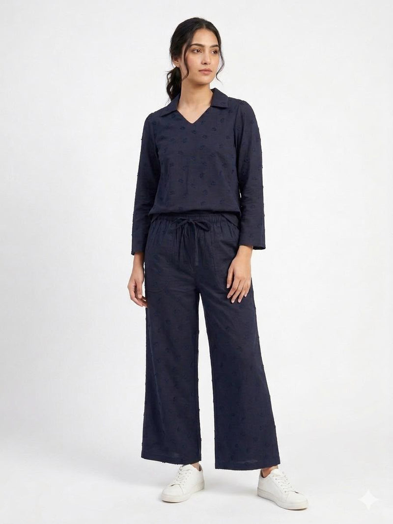 Azure Navy Co-ord Set - Image 1