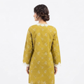 Noor-e-Bahar Embroidered Lawn Kurti - Back View